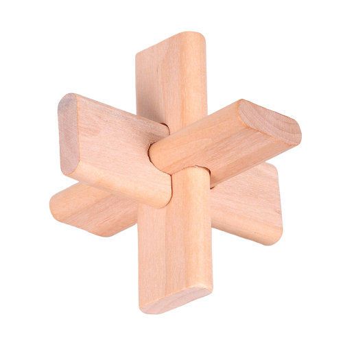 wooden coc puzzle