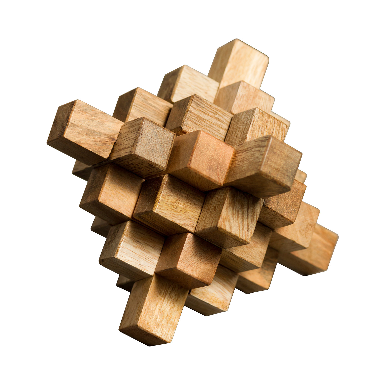 Wood Geometric Puzzle