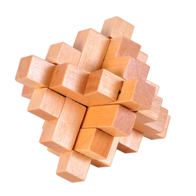 Wooden Crystal Puzzle solution