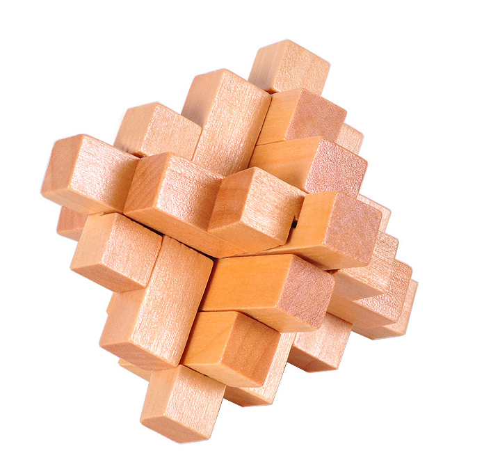 Wooden Crystal Puzzle solution