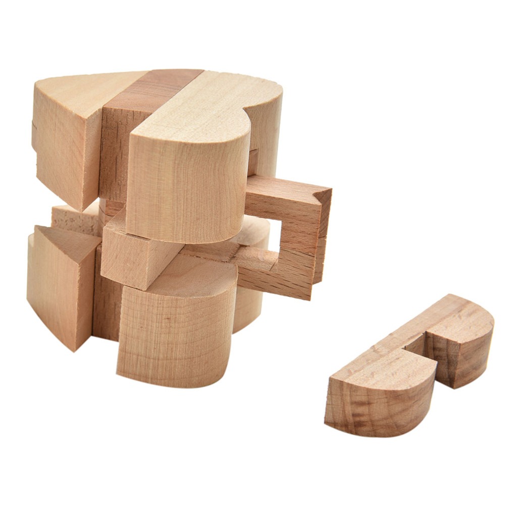 Heart Puzzle- Wooden Interlocking Puzzle