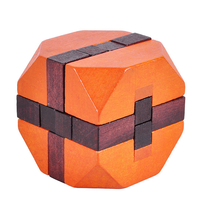 small wooden puzzle