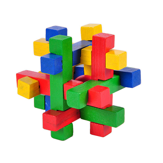 Tavor Puzzle Wooden 3D Logic Handmade Puzzle