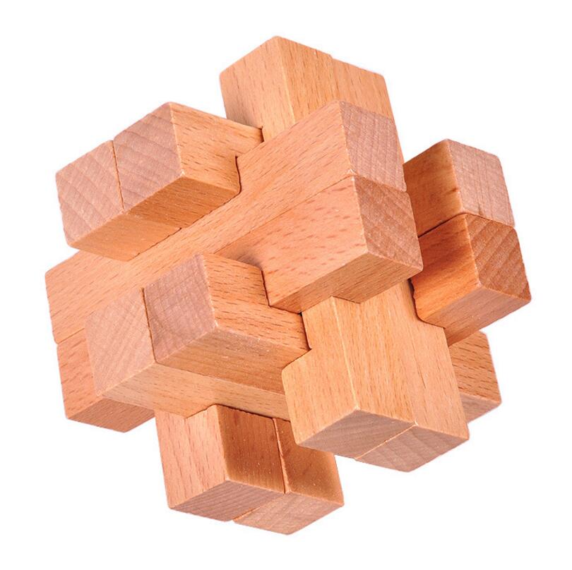 Natural beech wood Puzzle