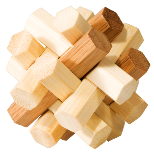 Bamboozler double knot burr puzzle