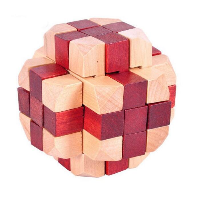Promotion classic wooden cube toy