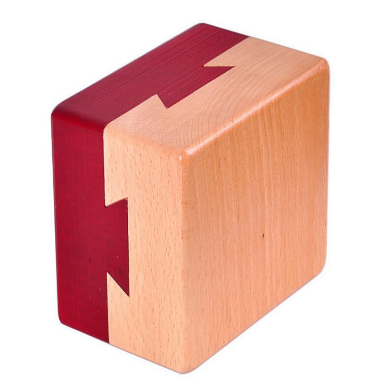 beech wood cube puzzle coffee table toy