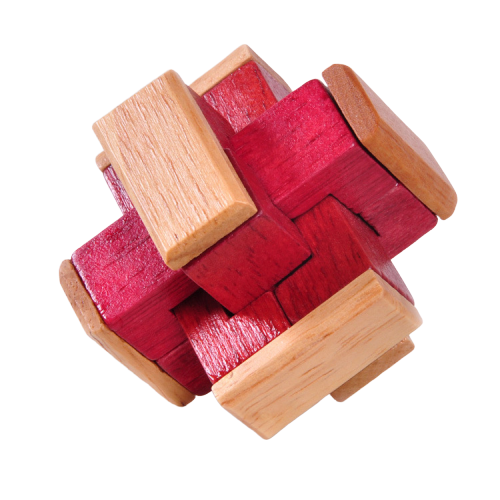 wooden love puzzle