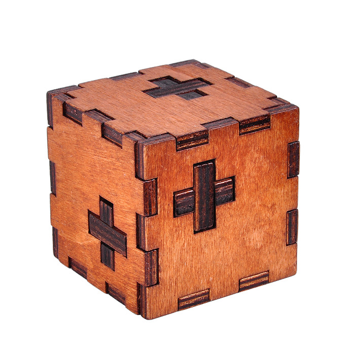 Brain Teaser Swiss box Puzzle Box
