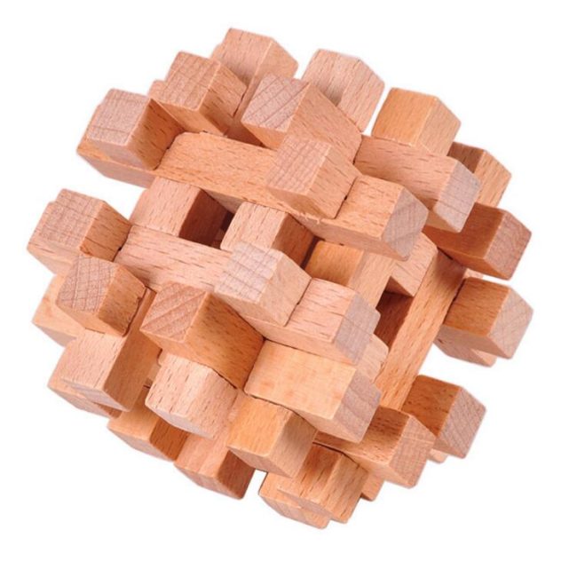 Brain Teaser IQ puzzle set