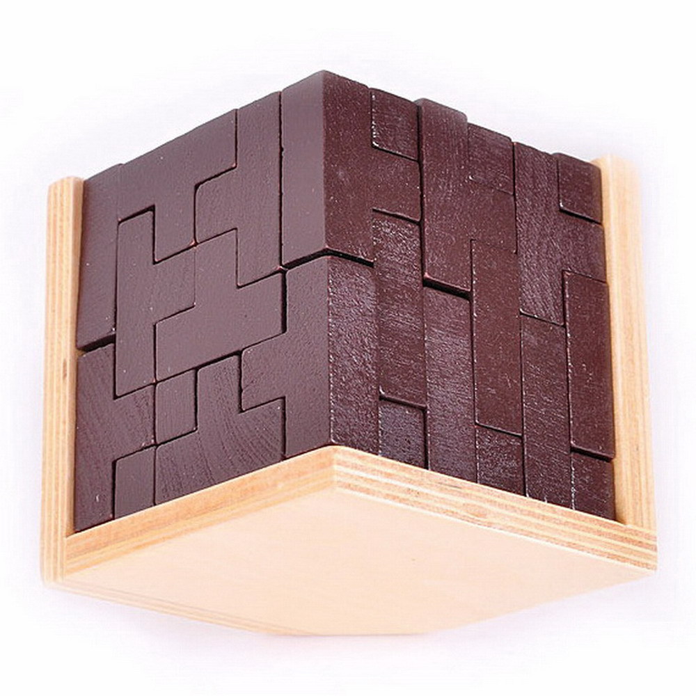 54pcs T blocks cube puzzle