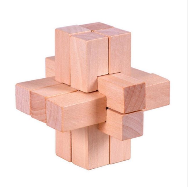 wooden mini new style puzzle
