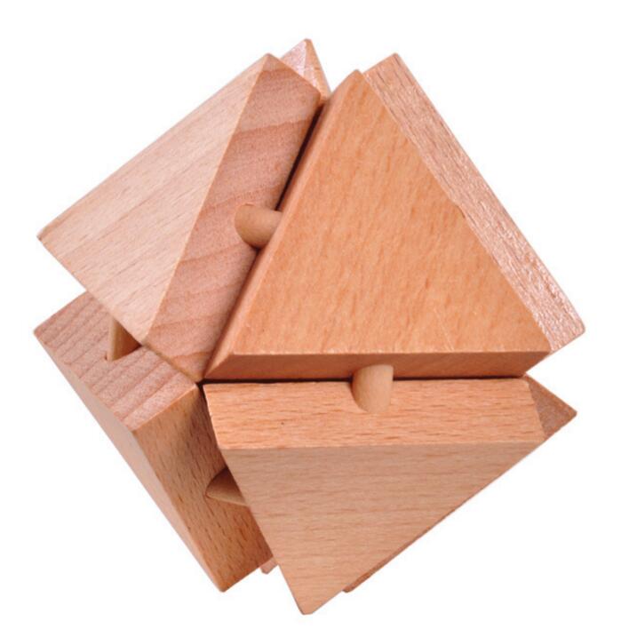 Wooden geometry Puzzle