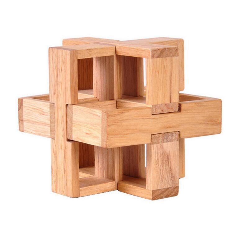 Wooden Space Axis Puzzle