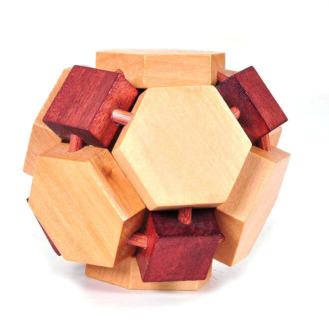 wooden assemble puzzle