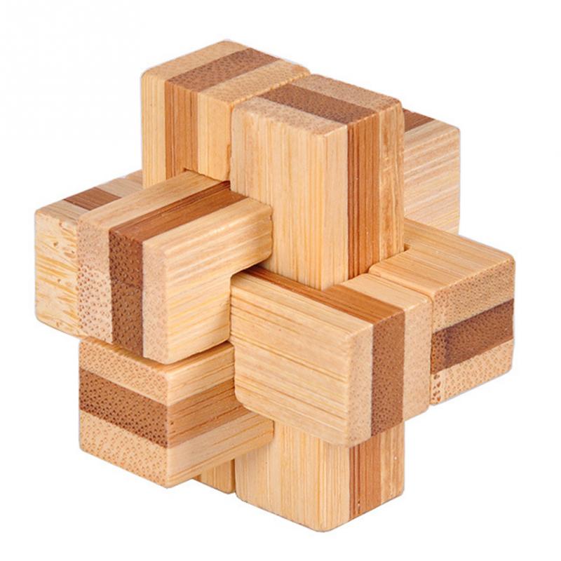 mini bamboo knot burr puzzle
