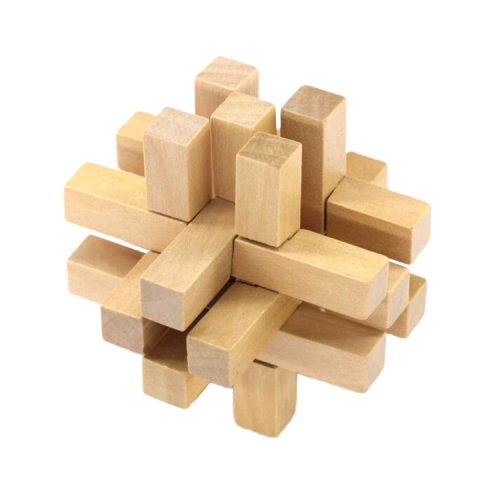 wooden sticks puzzle
