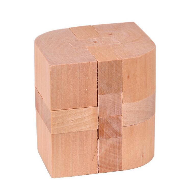 Chinese traditional wooden IQ test brain teaser Puzzle