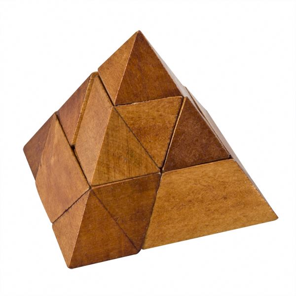 3D pyramid puzzle