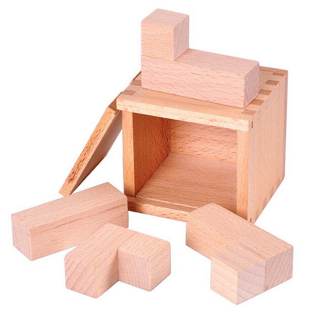mini puzzle with box