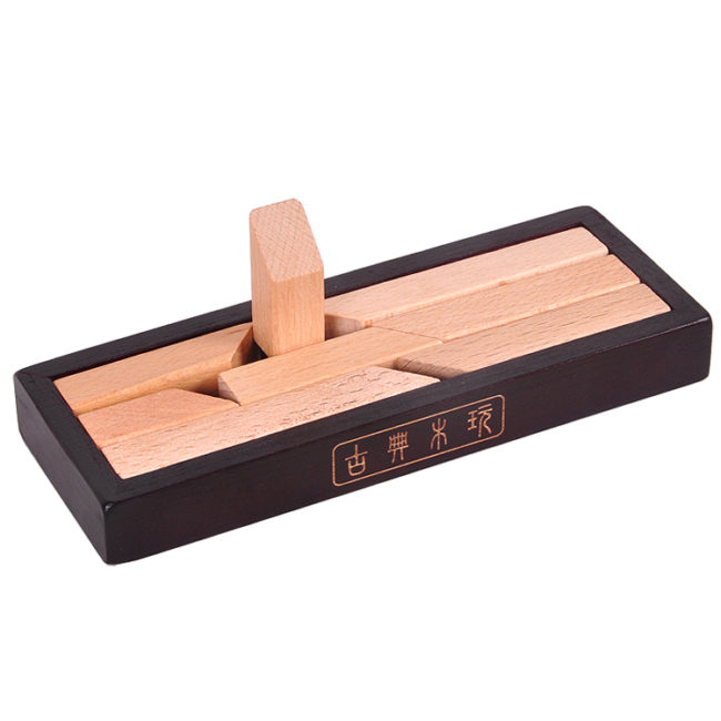 wooden stack logs puzzle