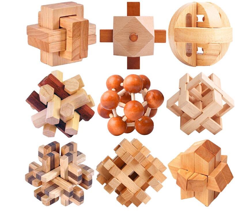 Wooden Puzzle Set Wooden Puzzle Set For Adult As Gift 