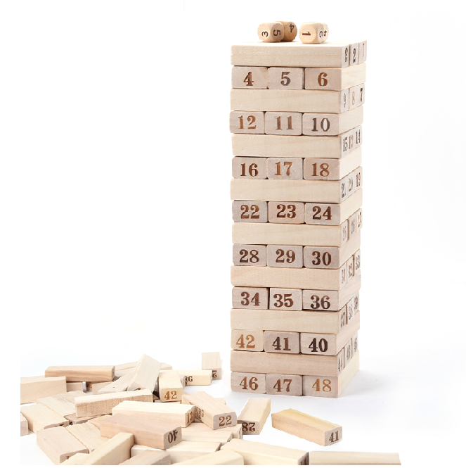 wooden timber blocks game