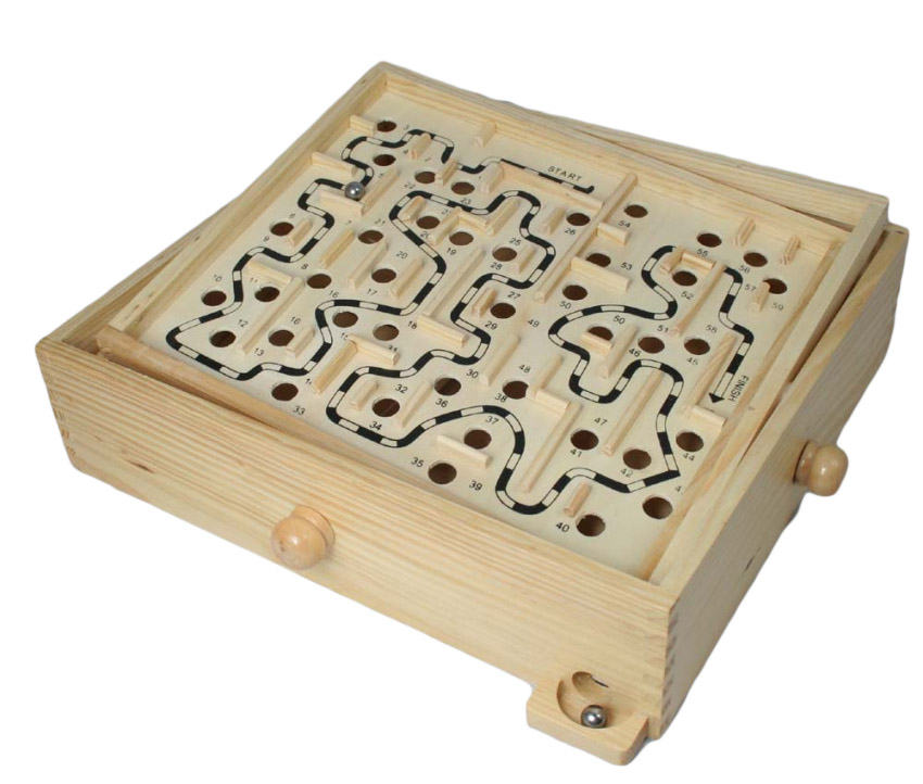Wooden Labyrinth Game Wooden Labyrinth Puzzle