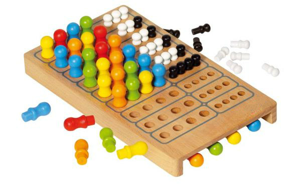 wooden family board game