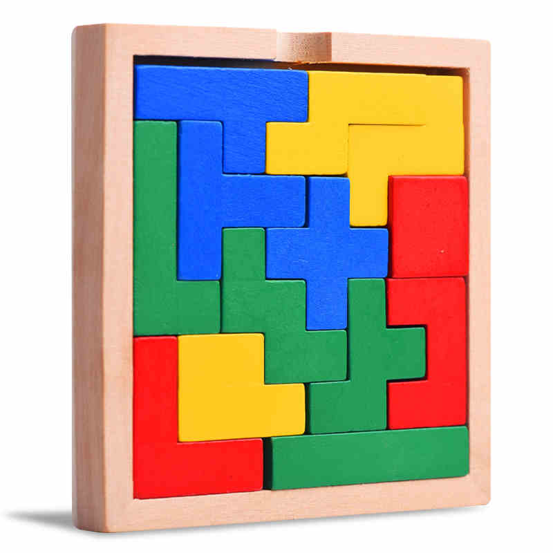 wooden mino puzzle