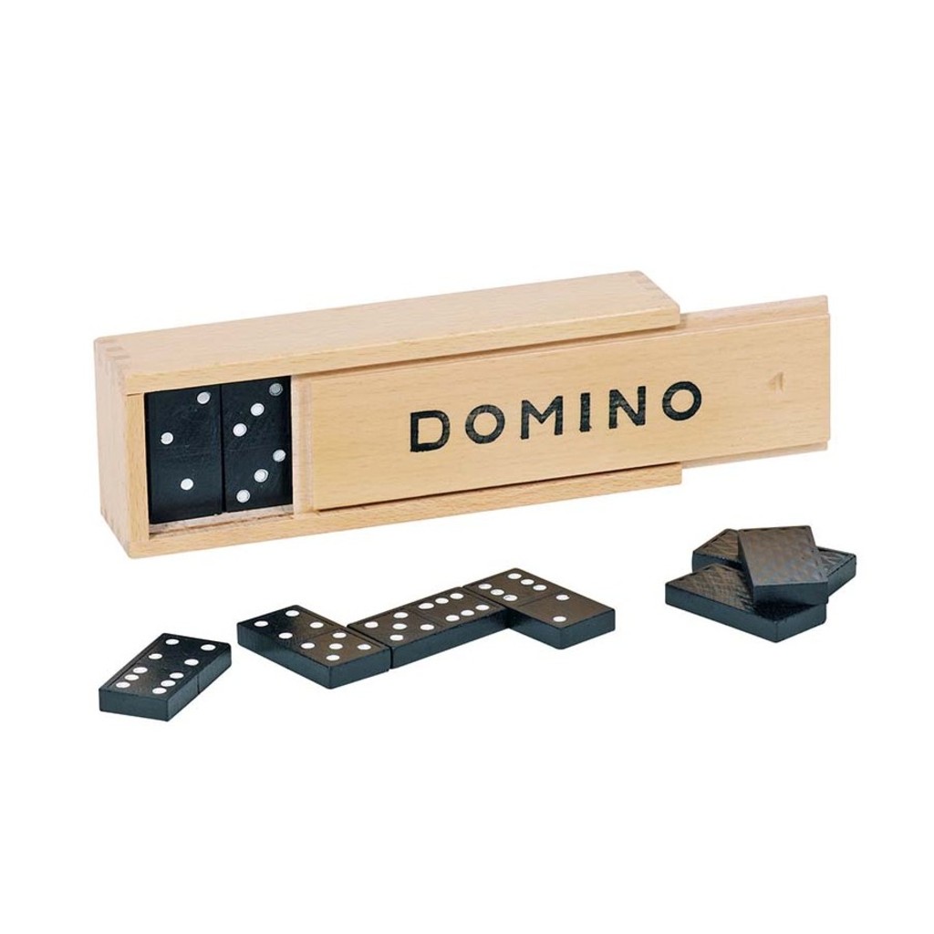 wooden dominoes game