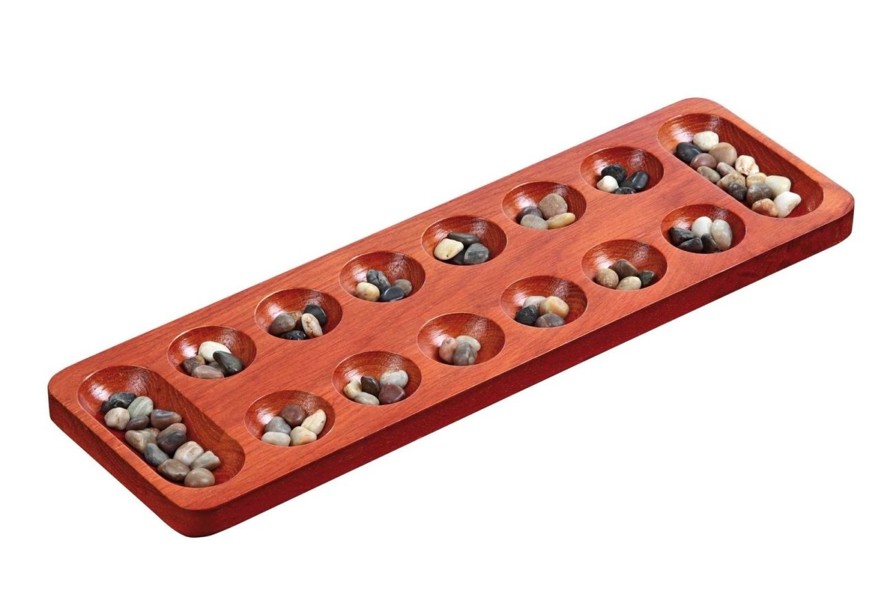 Mancala - Wooden Game, Wooden puzzle, Outdoor Game, Children Wooden Toy ...