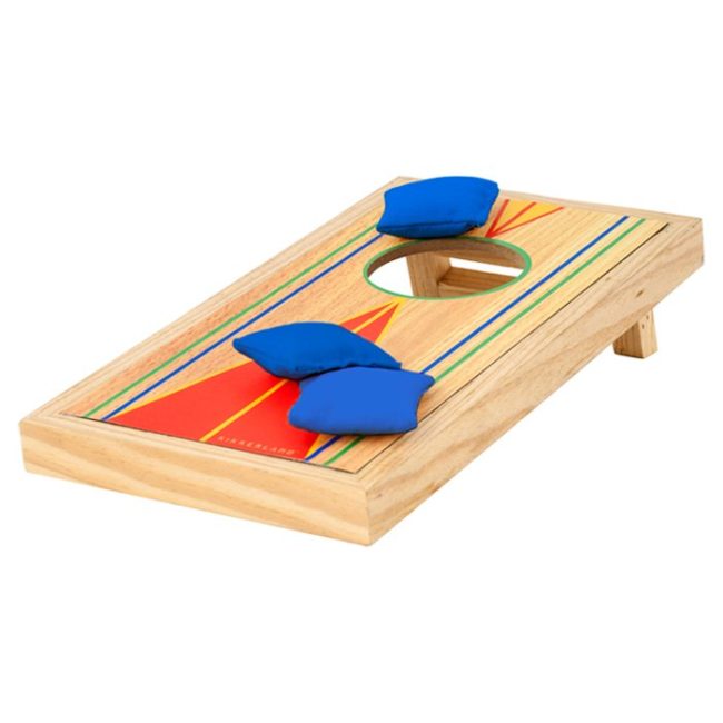 wooden mini toss bag game