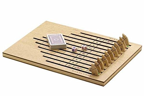 Wooden horse race game