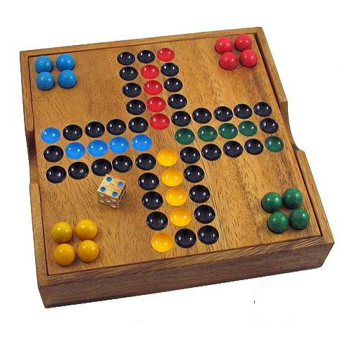 wooden family table game