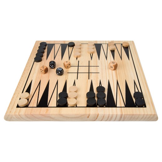 wooden game set