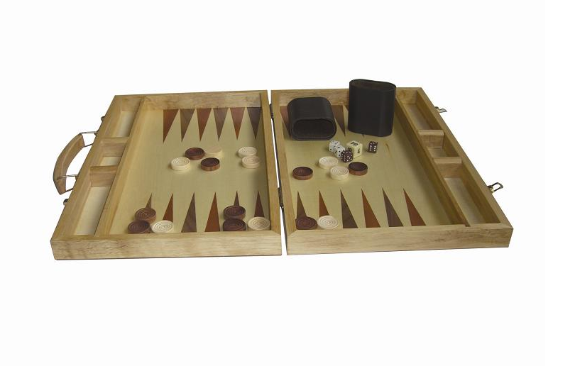 natural wood board game