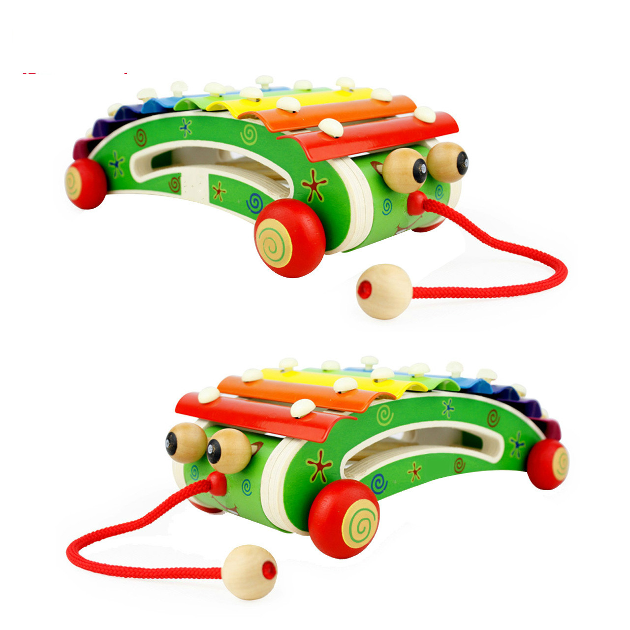 wooden baby music toy