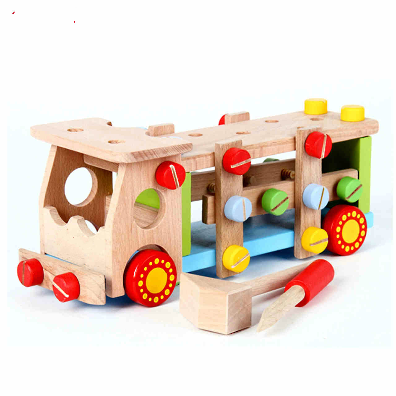 baby wooden vehicle toy