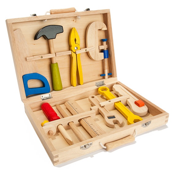 children educational tool box