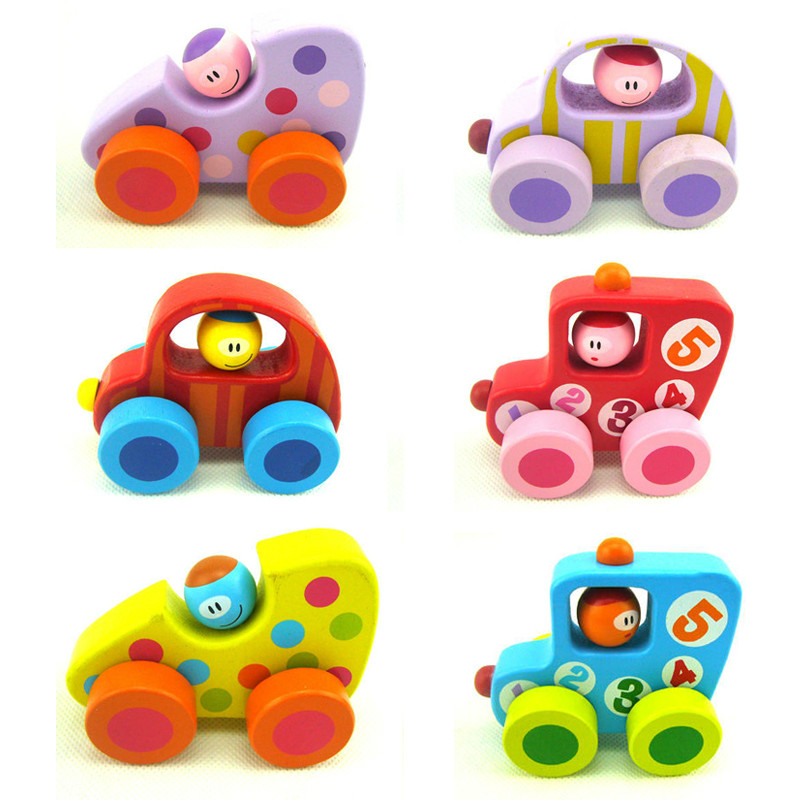 wooden small car toys