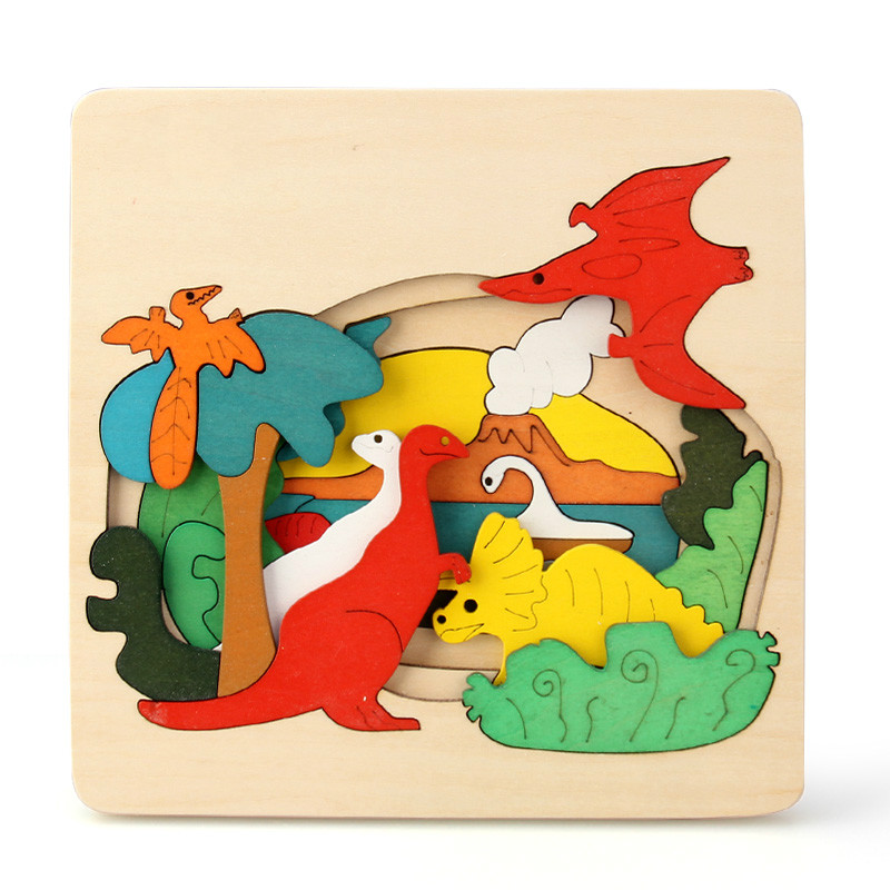 wooden children puzzle