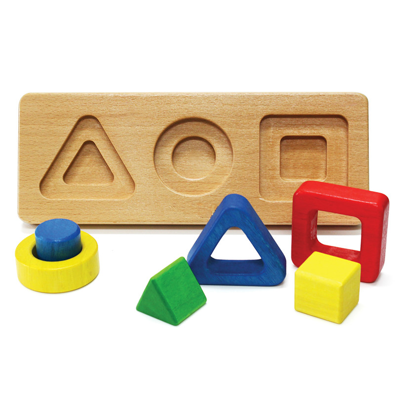 wooden preschool education toy