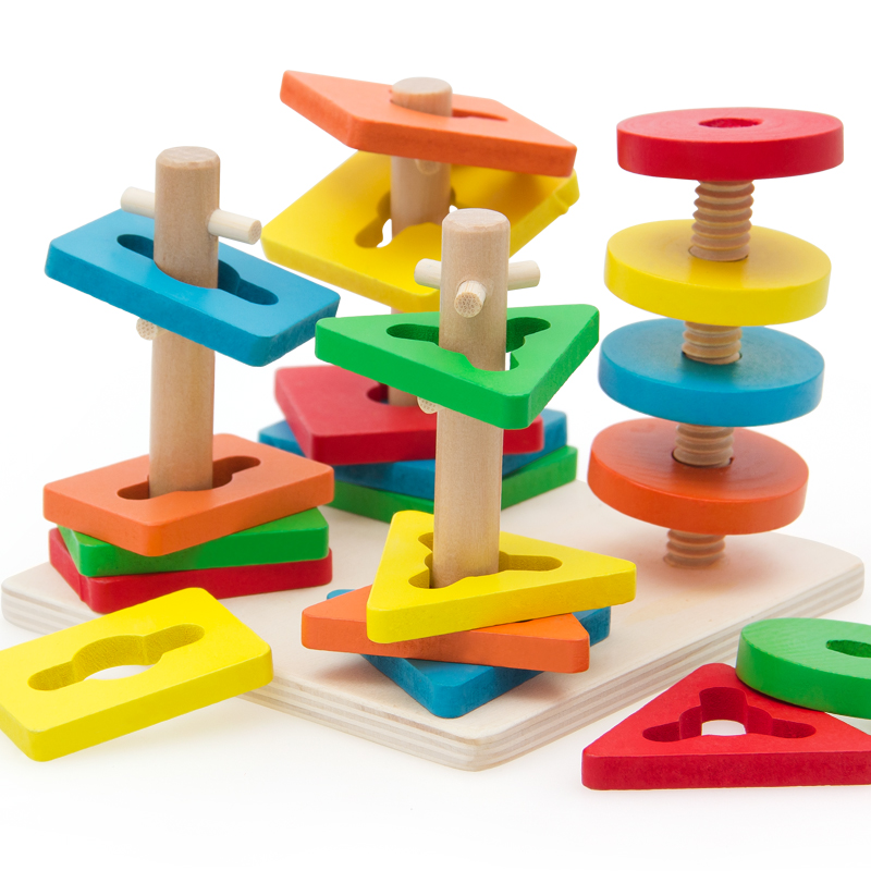 wooden child education toy