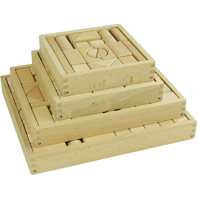 wooden children blocks set