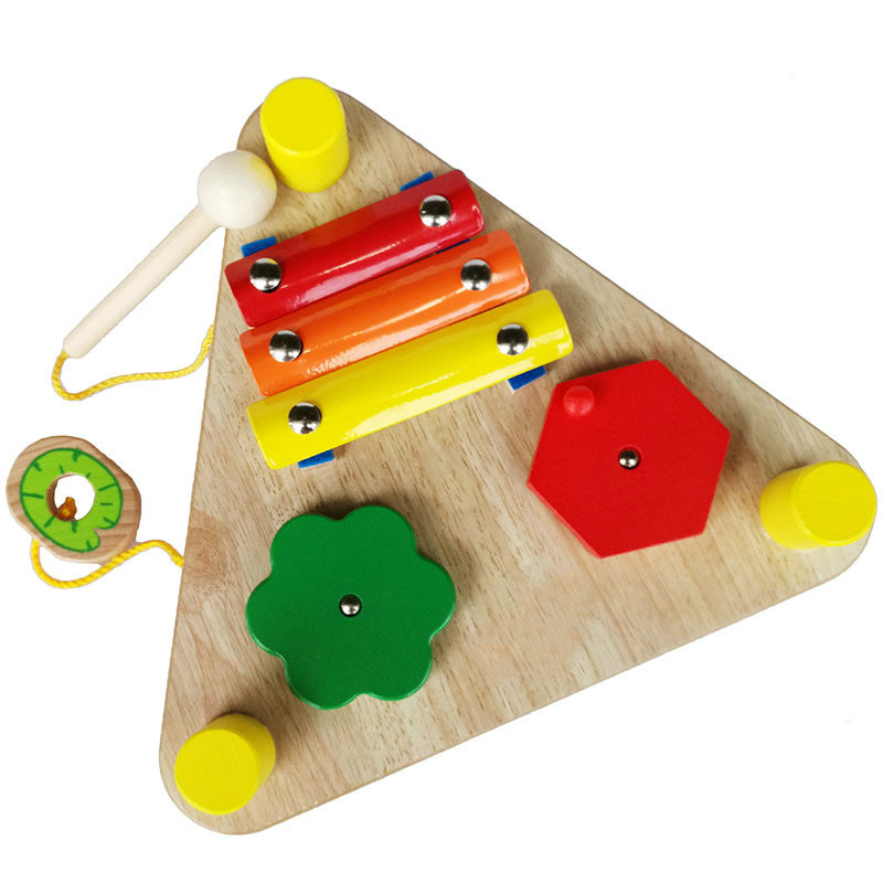 wooden multi musical toy